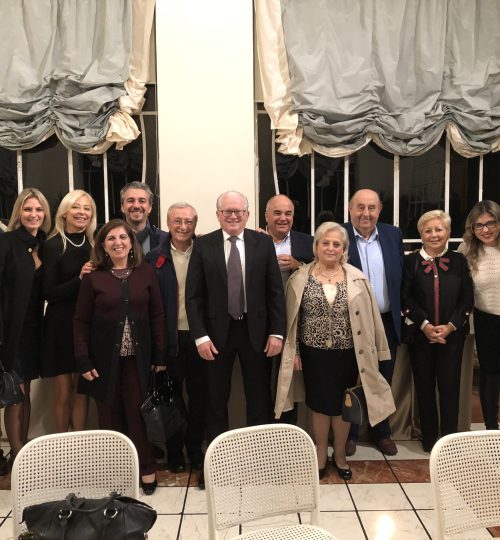 con il Prof. Stahl e colleghi al termine di un convegno